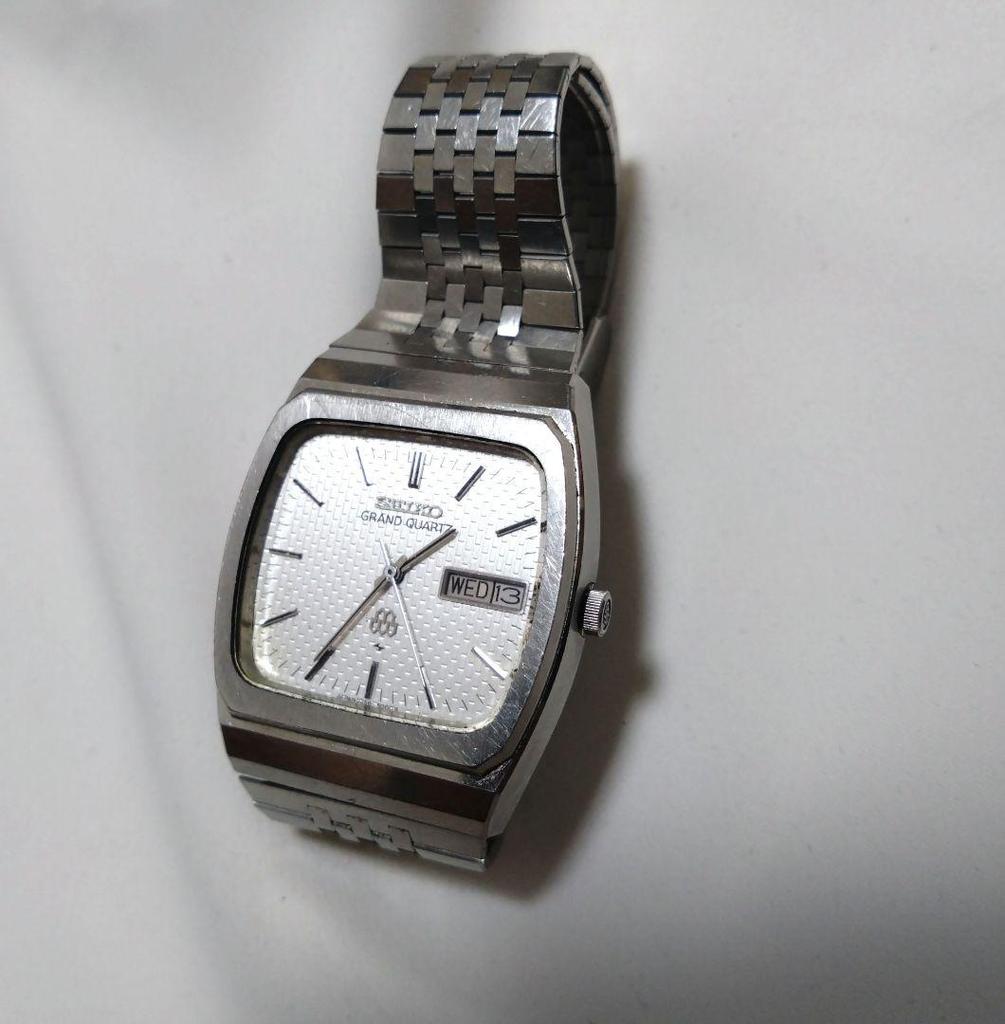 [USED] Extremely Rare SEIKO Grand Quartz Twin Quartz Day Date Battery Replacement