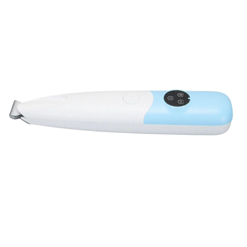 Pet Trimmer Rechargeable Cordless Foot Hair Grooming for Cats Dogs with Brush USB Cable