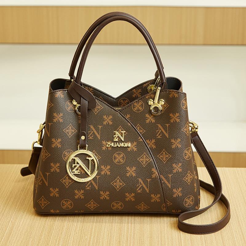 Fashion High-end Women's Bags, Trendy and Popular Handbags, Printed Messenger Bags, Casual Commuting Versatile Tote Bags