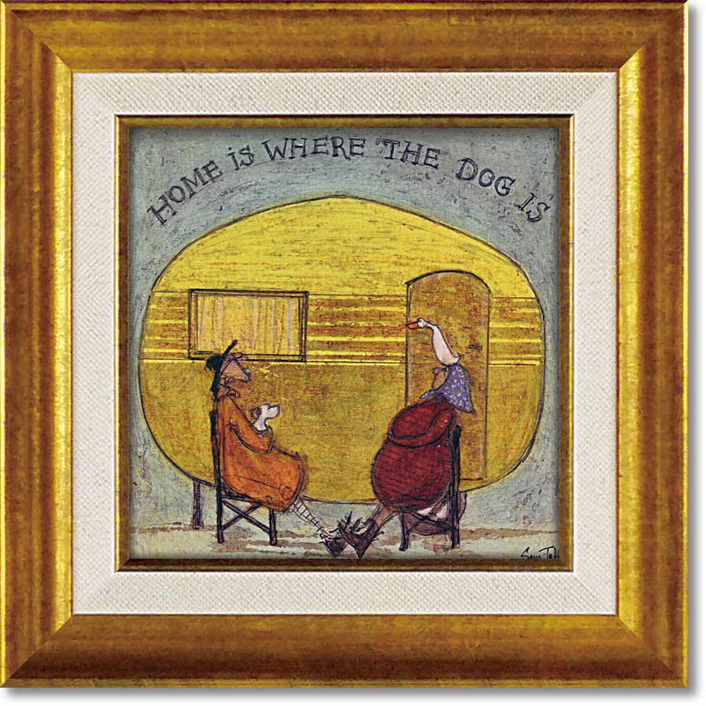 

Gel Processed Art Frame Sam Toft with Free U-Power House Dogs ST-04025