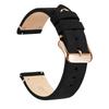 Elegantes Echtleder-Uhrenarmband, Schnellverschluss 14mm/16m/18mm/20mm/22mm Uhrenarmbänder, für Samsung, Seiko, Oris, Citizen Uhr