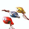 1pc Ancient Chinese Style Ocarina, Six-hole Handmade Ocarina Instrument, Pleasant Sound, with Lanyard, Like A Leaf