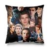 Aertemisi 18'' x 18'' Colaj Foto Hayden Christensen Pătrat Husă de Pernă Decorativă Huse de Pernă Fețe de Pernă 1 buc