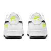Nike Air Force 1 Low GS Just Do It - Białe Voltowe Dziecięce Trampki DM3271-100