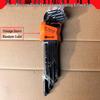 Extended Black Diamond Star T50 Hex Key & 5-Petal Hex Socket Wrench Set
