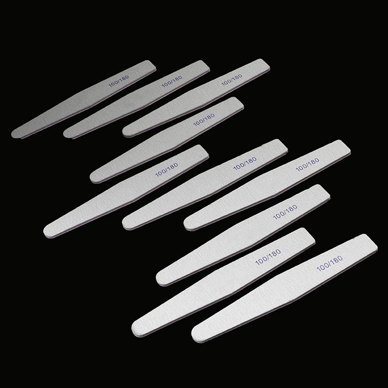 10Pcs/Set Diamond Nail File Nail Polisher Nail Remover Polishing Strip Nail File