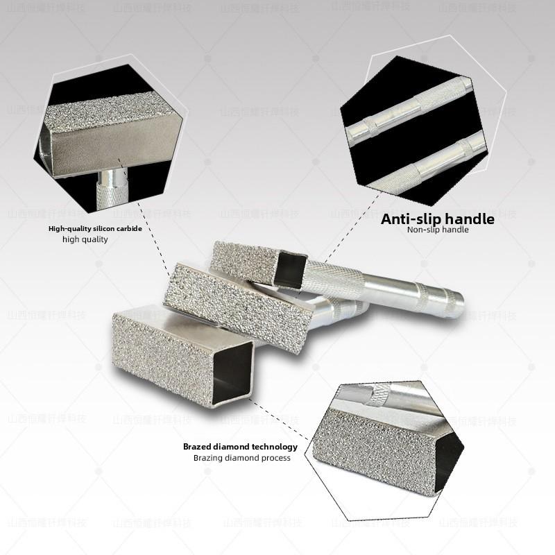 Brazed Handheld Dresser T-Type Diamond Grinding Wheel Dressing Tool