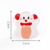 12/24PCS Micro Landscape Halloween Glowing Ghost Figures Craft Handmade Material  Halloween Party