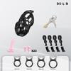 Male Chastity Cage with Wings and Bows Sissy Chastity Device for Man Penis Bondage Sex Toys Lightweight Penis Cage