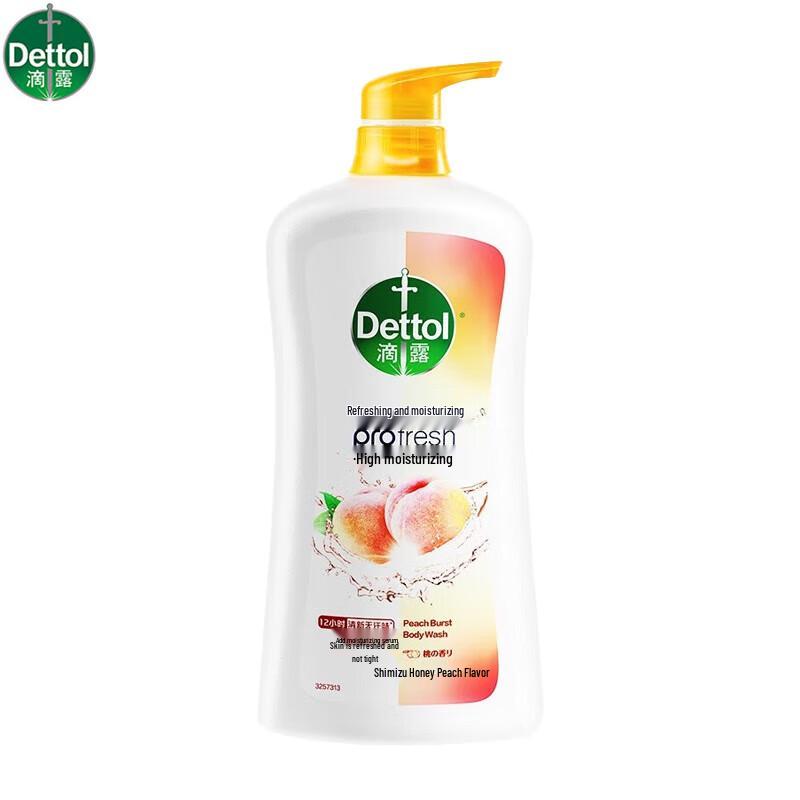 

Dettol Sweet Peach Moisturizing & Antibacterial Shower Gel