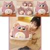 Cute Owl Plush Toy Short Plush Stuffed Animal