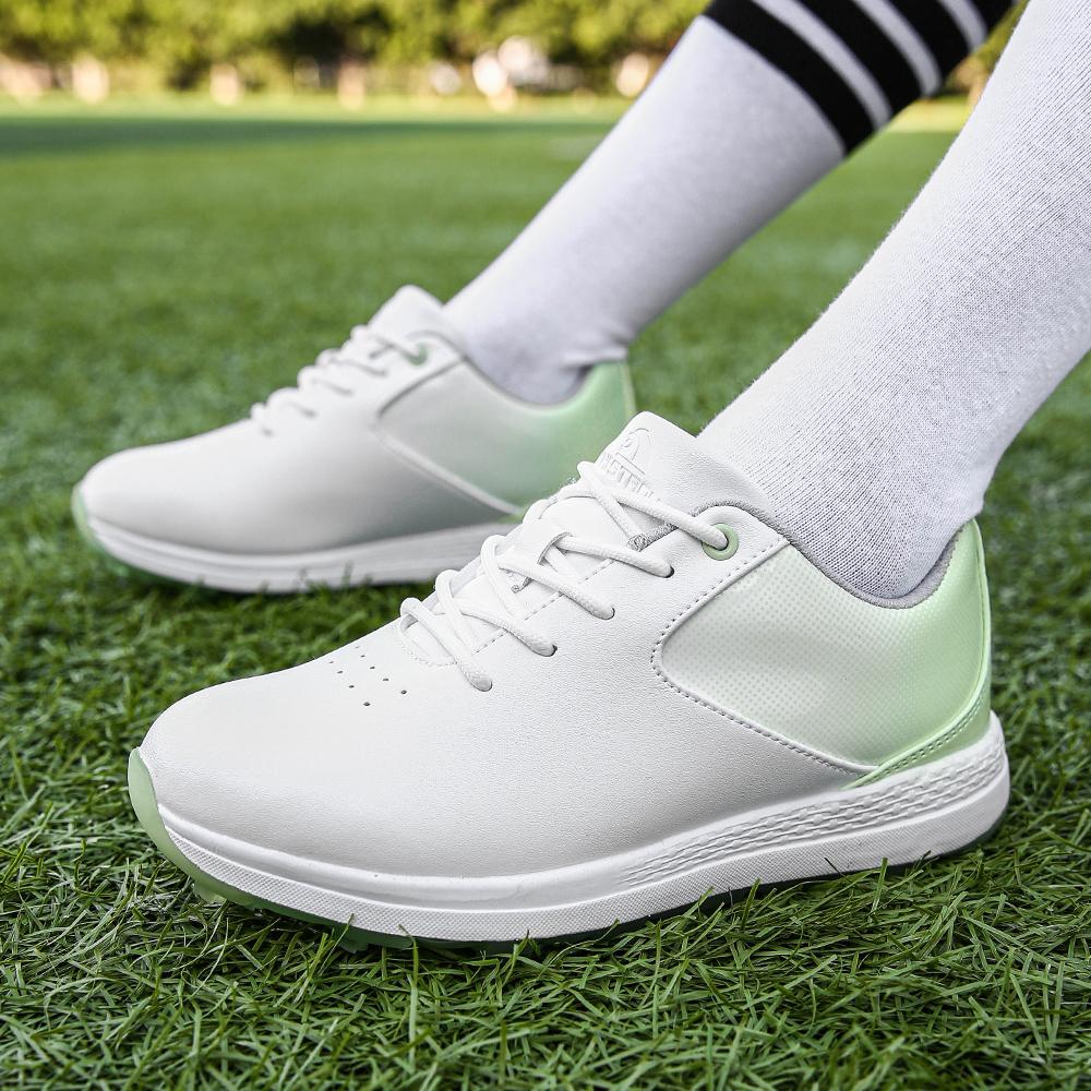 Professional Anti Skid Waterproof Golf Shoes Women Lightweight Golfing Sneakers Comfortable Non Slip Outdoor Sports Footwear