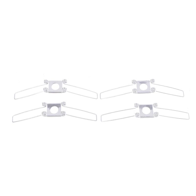 4Pcs 2-Forks 3-Forks Galvanized Fixing Spring Clip Spring Buckle For Fixing Lampshade Shrapnel Diy For Pandent Lamps Lanterns