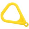 Plastic Yellow Kids Children Flying Gym Rings Pull Up Ring for Sports Game Outdoor Indoor Fitness