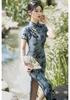 Guofeng 2026 Velvet Qipao: Plus Size Long Style for Weddings and Banquets