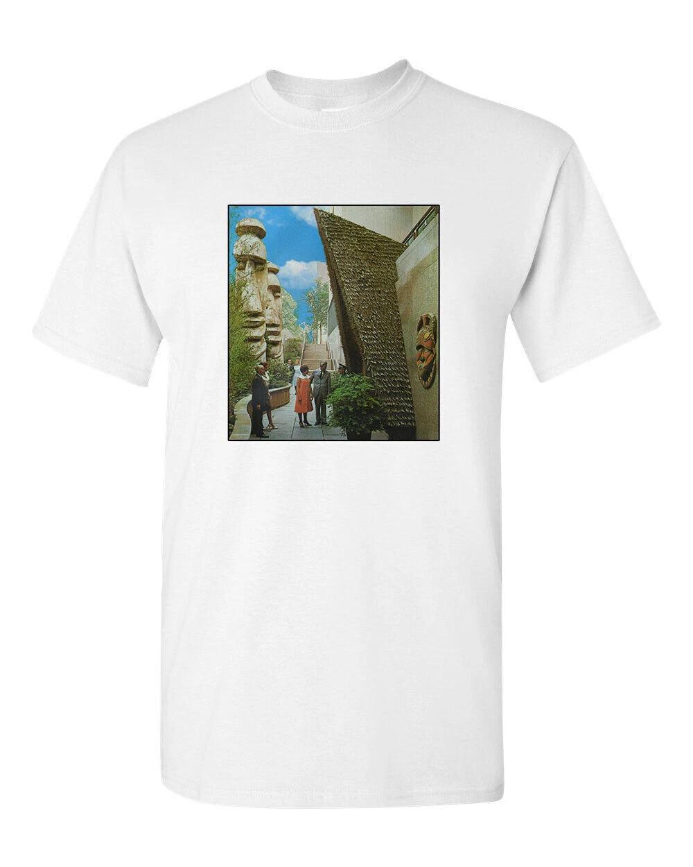 Retro Tiki T Shirt White Cotton Mug Bar No. 39 Restaurant Photograph XL