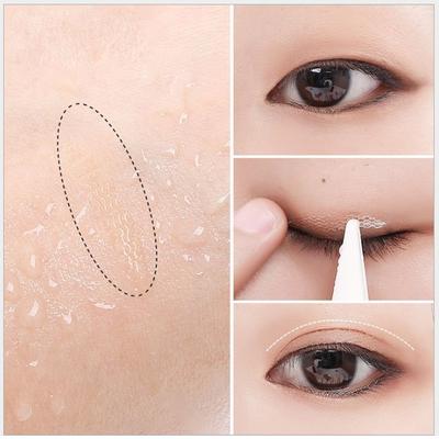 Große Augen Make-up-Werkzeug Spitze Faser Doppelfalte Augenlid Augenlidband Unsichtbarer Augenlidaufkleber