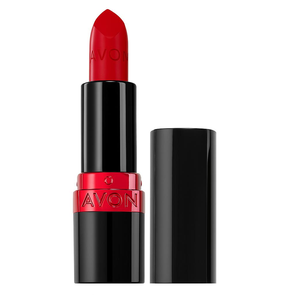 Avon Lipstick Ultra-Creamy, Long-Lasting Moisturizing Lipstick Red 2000