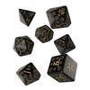Q Workshop - Japanese Dice Set Deep Night Firefl
