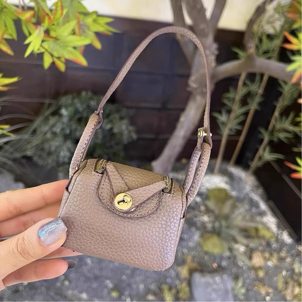 Lindy Cute Bag Pendant With Soft Faux Leather For Keys And Backpack Decor