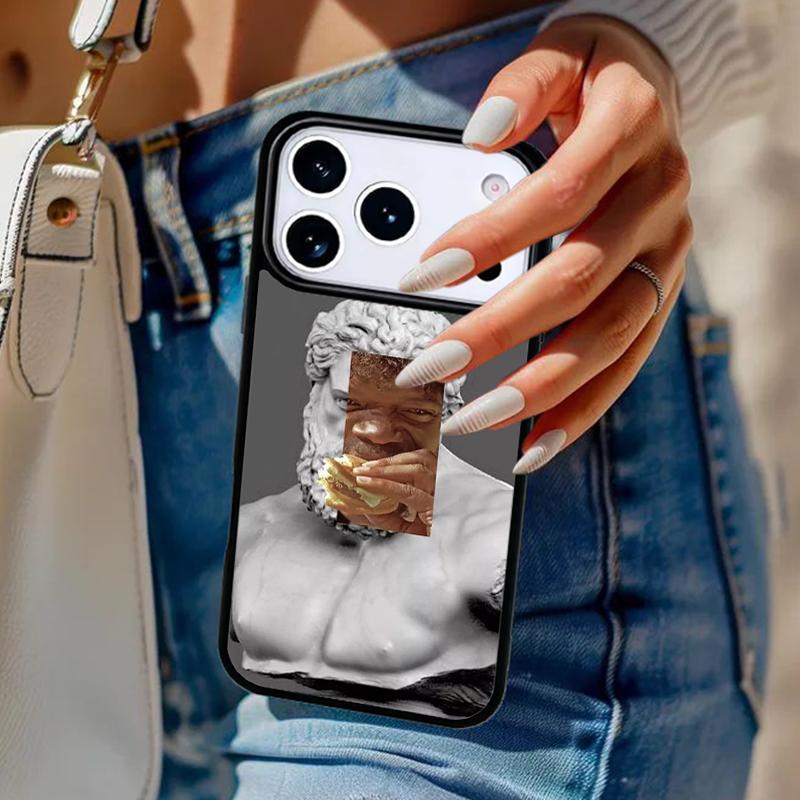 Famous Aesthetic Statue Phone Case For iPhone 17 Air 14 15 13 12 Max Cover For Apple 14 15 16 16e 11 Pro Max Plus Coque