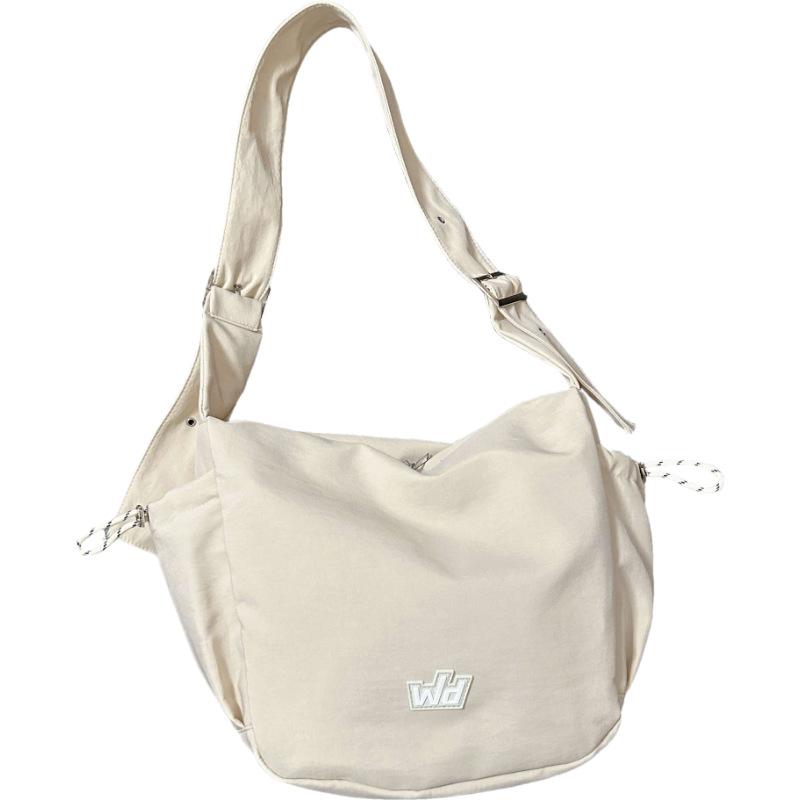 Customized Shoulder Bag Women's Large-capacity Leisure Travel Messenger Bag Lazy Trend with Outdoor Sports Simple Tote Bag