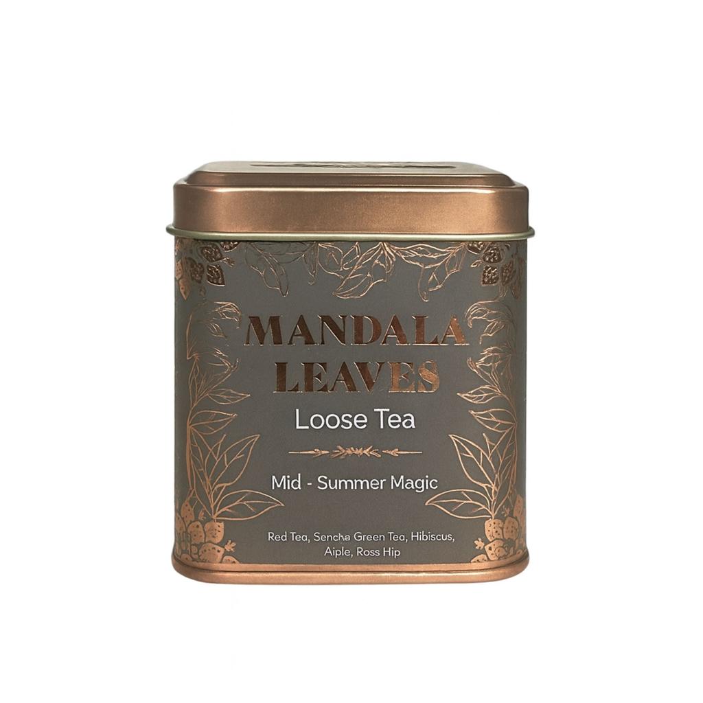 2x Mid-Summer Magic Pu-erh Sencha Hibiscus Loose Leaf Tea