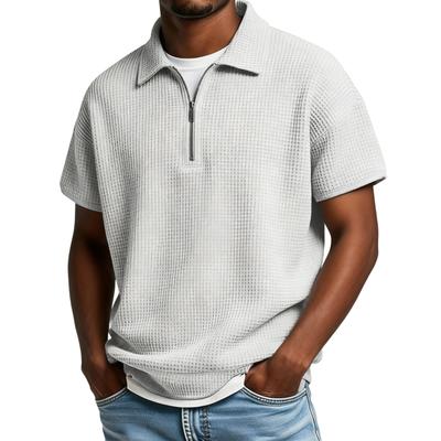 Męski T-shirt Oversize Koszulka Sportowa Męska Topy Krótki Rękaw
