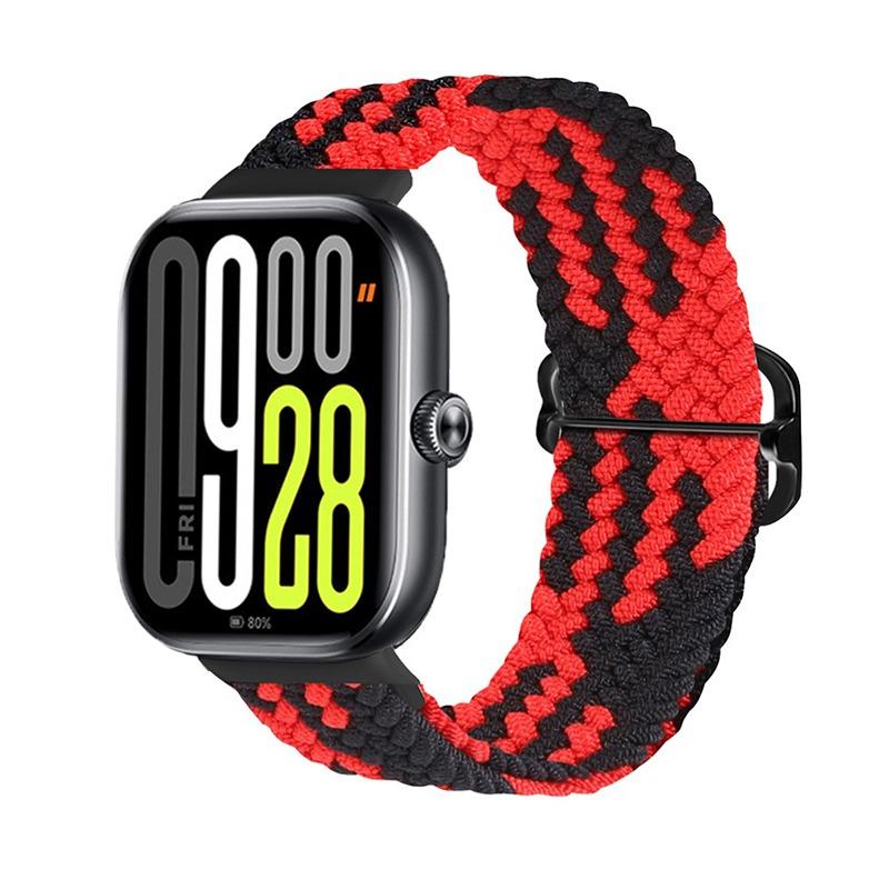 Braided Nylon Strap for Xiaomi Mi Band 9/8 Pro Breathable Comfortable Accessories Replaceable Wristband Redmi Watch 4/5 correa