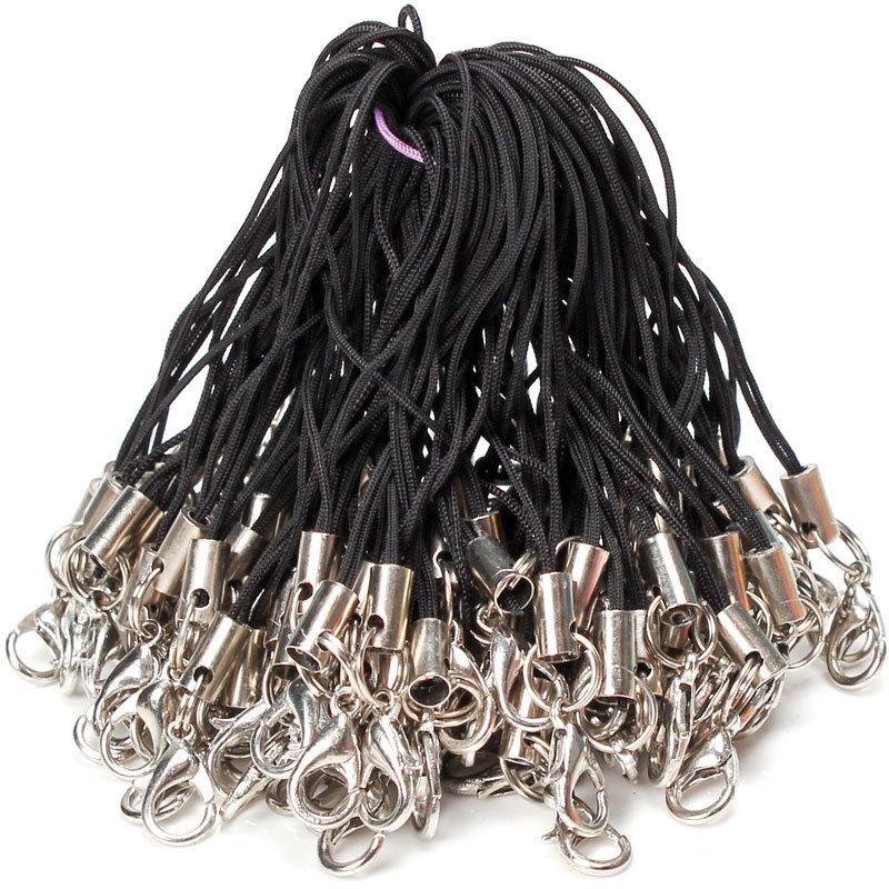 DIY šperky doplňky: 303 Karabina s dvojitým kroužkem šňůrka na mobilní telefon