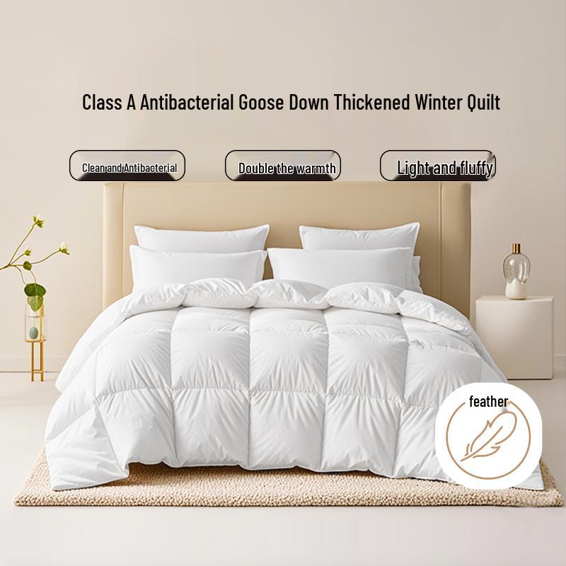 

TTC Silent Antibacterial White Goose Down Winter Quilt 200cm x 230cm