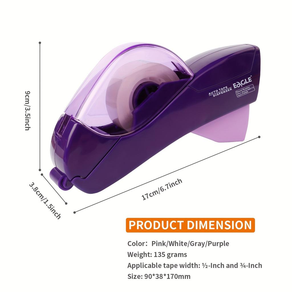 Automatic Tape Dispenser Gun - Single Handheld Design for Efficient Gift Wrapping, Perfect for Christmas and Home Use