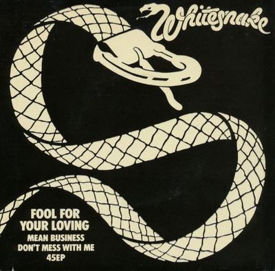7inch Record WHITESNAKE - Fool For Your Loving BP352 UNITED ARTISTS 1980 UK Metal Used