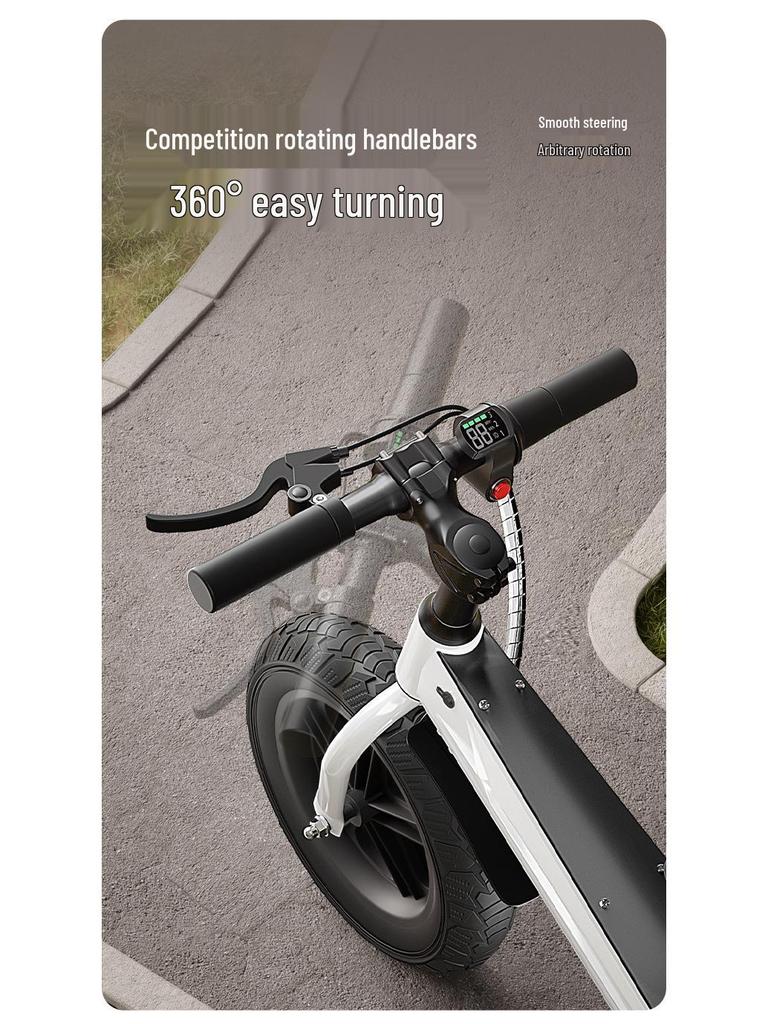 Adjustable Electric Kids' Bicycle for Ages 3-12 - Suitable for Boys and Girls