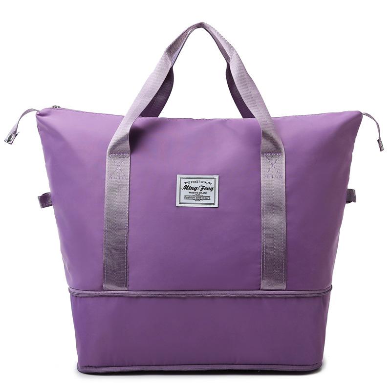 Large Capacity Waterproof Travel Bag with Dry Wet Separation, Sports Swimming and Fitness Bag, Short Distance Business Travel Luggage Bag