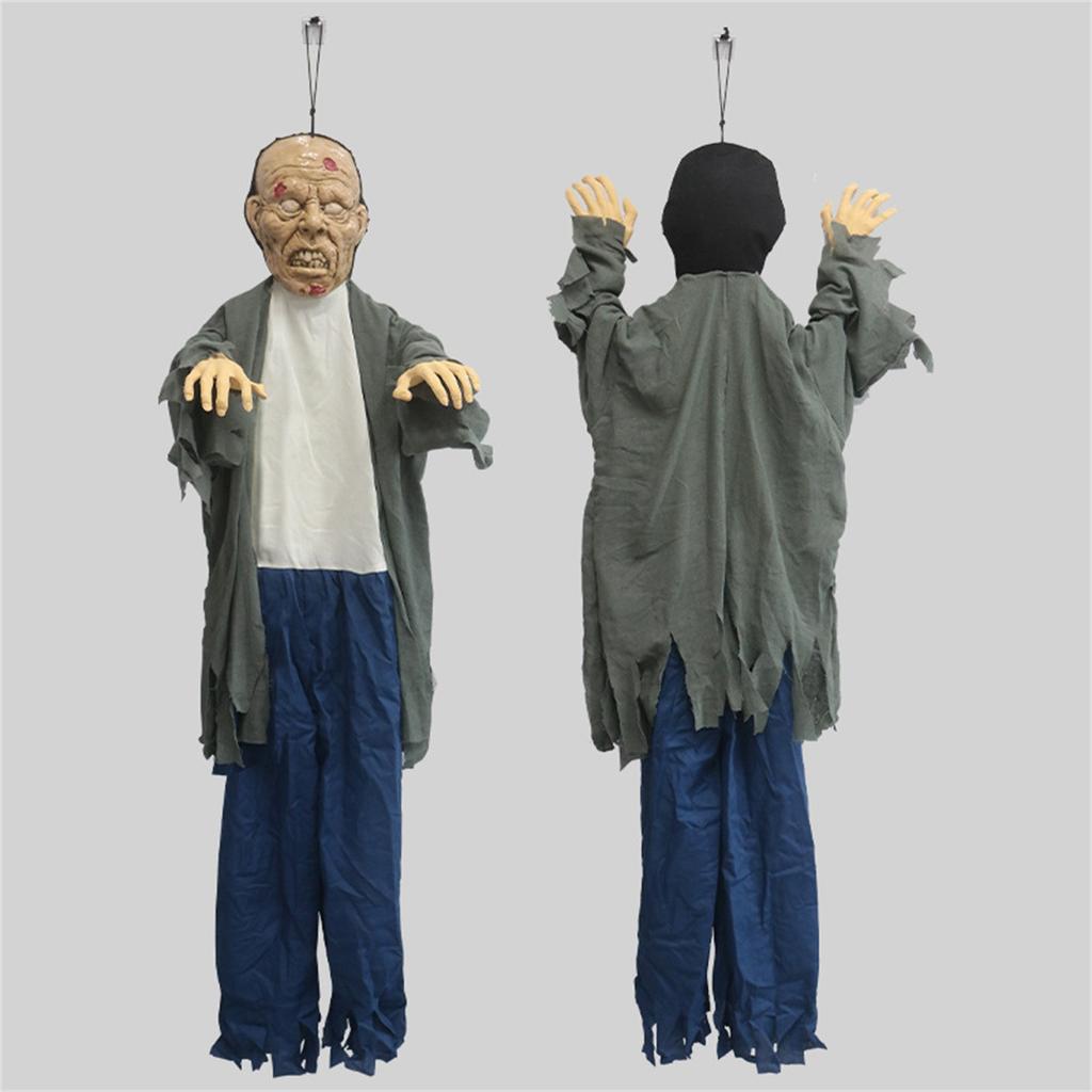 Halloween Pendant Decoration Props Skeleton  Scary Haunted House Bar Decoration