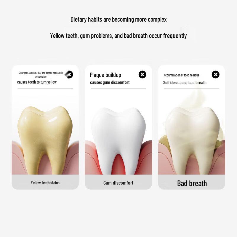 Semi-Half Whitening Toothpaste