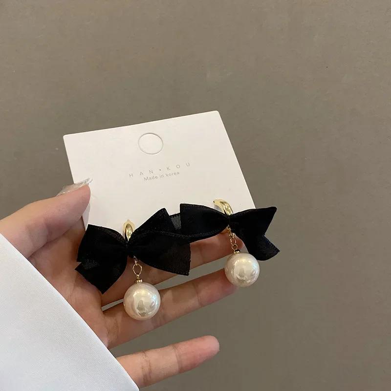 Autumn Winter Models Leopard Print Plush Earrings Female Korean Temperament Net Red Fashion Cold Wind Retro Earrings Ear Jewelry