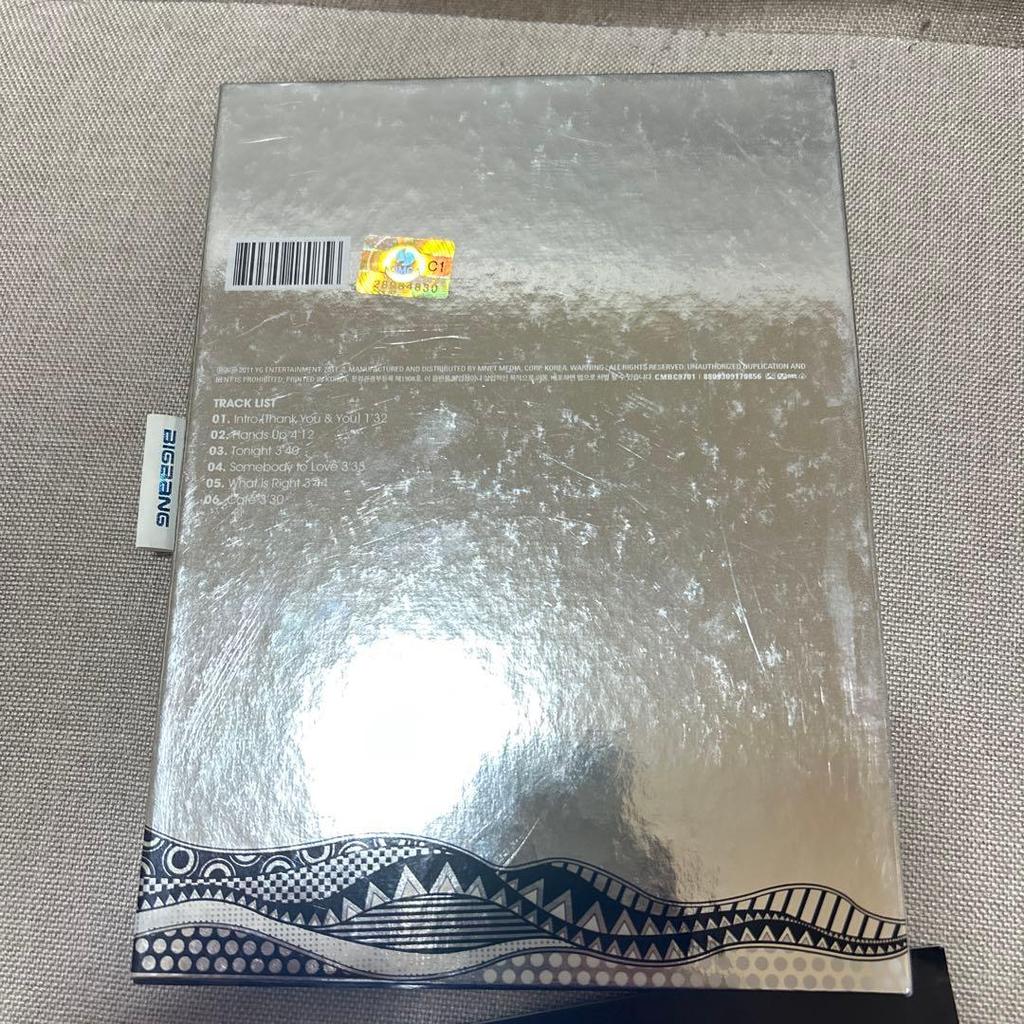 [USED] BIGBANG 4th Mini Album (Korean Edition)