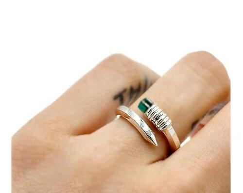 Frica Jewelry Li Ning Ring (Green Onyx)