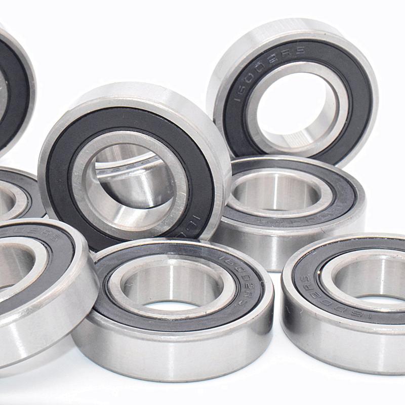 Chrome Steel Rubber Sealed Bearings 1pcs 16002RS 15*32*8(mm)