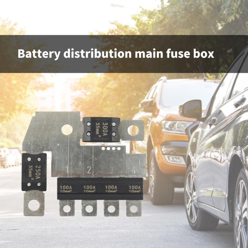 Circuit Protection Fuses Block Battery Fuses Block Designs Main Battery Distribution Fuses Block Easy Use for Vehicles