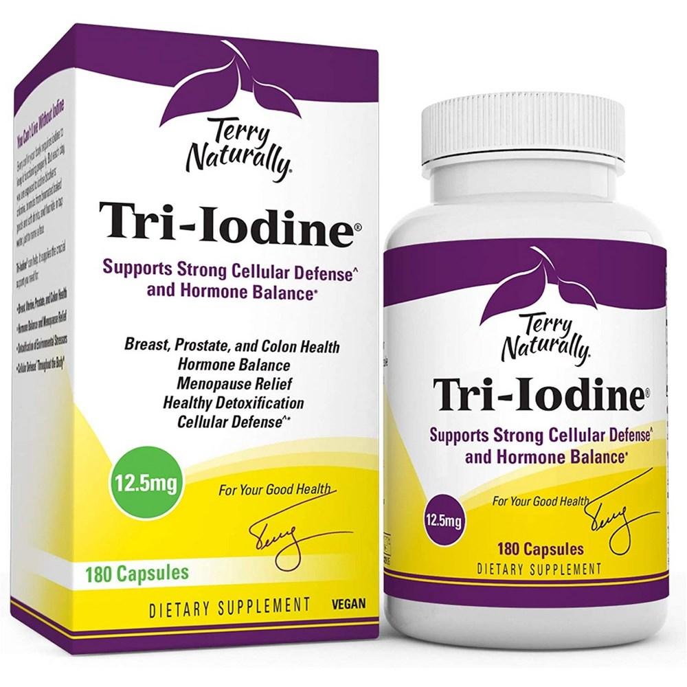 Terry Naturally Tri-Iodine 12.5mg Capsules 1 pcs 180 Tablets