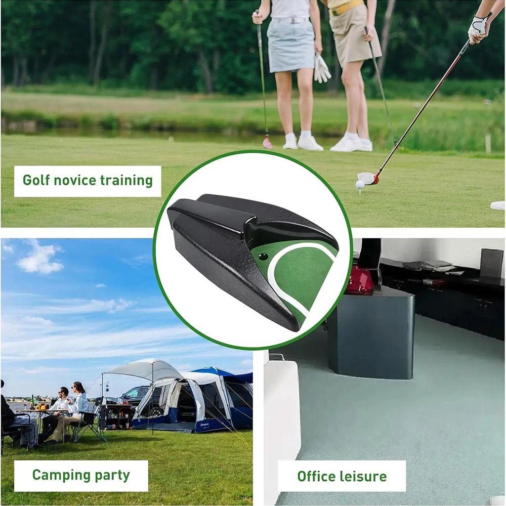 Battery-Powered Golf Automatic Putting Cup Automatic Return Practicing Unit Automatic Ball Returner Indoor Use
