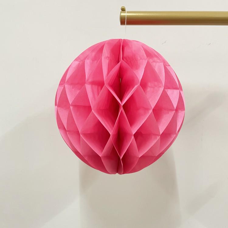 Honeycomb Paper Ball Garland: Perfect for Birthdays, Weddings, Room Decor, and Events