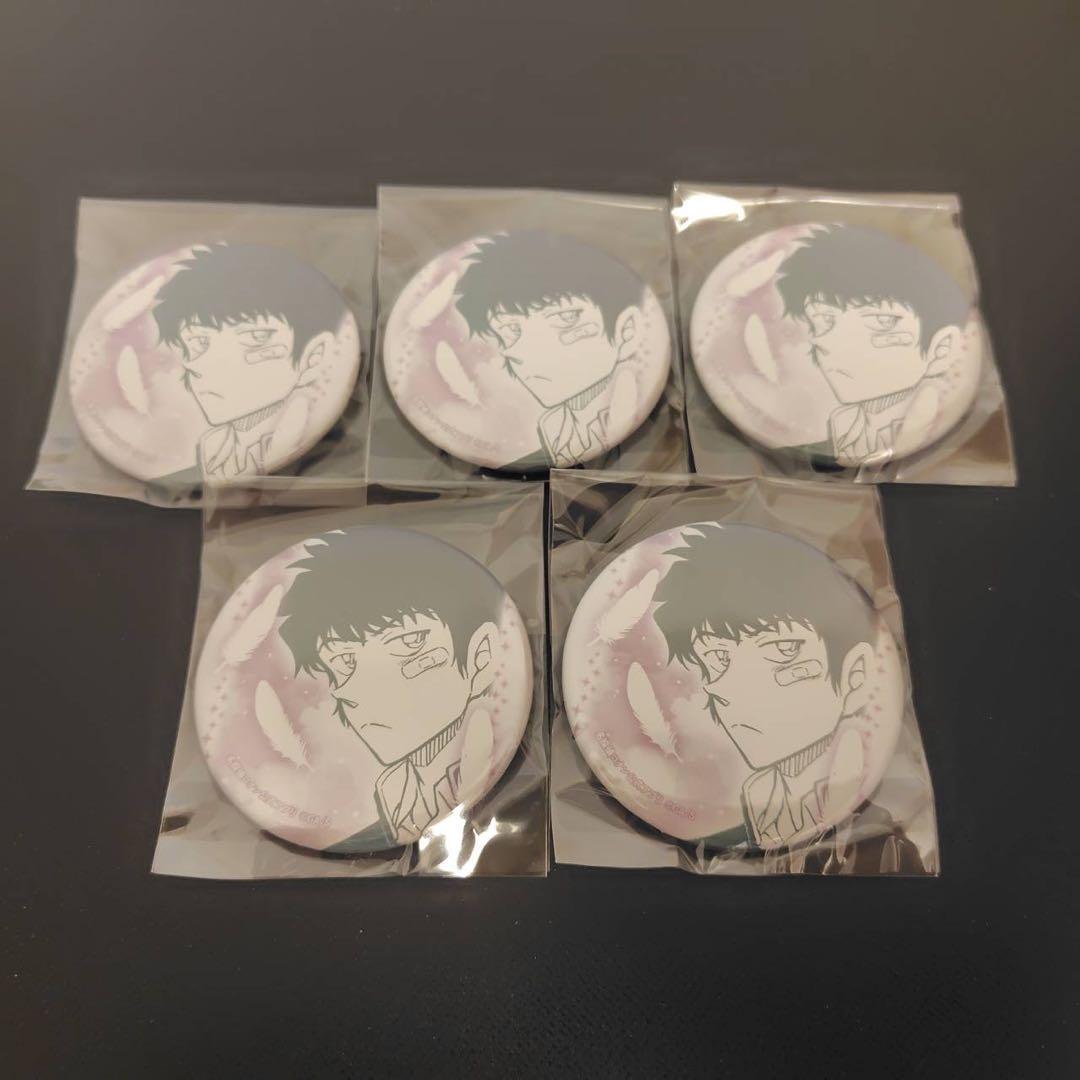 [USED] Detective Conan Matsuda Jinpei Conan Official App Bonus Kanagawa Series 5-Piece Can Badge