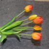 Luxury Silicone Real Touch Tulips Bouquet დეკორატიული ხელოვნური ყვავილების სახლის დეკორაცია