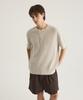 Oteumilkape Linen Blend Garment Dyed Easy Shorts - Brown