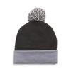 Puma Removable Pom Size Free Size Men's Beanie, Golf, 024810, Black/Slate Sky,