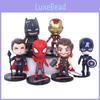 Colorful Cake Superhero Decoration Figures For Birthday Parties And Celebrations